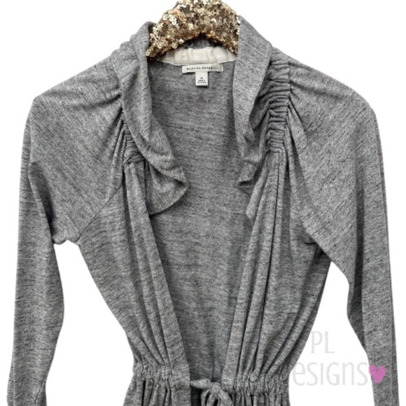 Banana Republic Cardigan Gray Lightweight Knit - Picture 2 of 5
